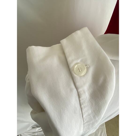 Classiques Entier Womens White size 14 blazer of viscose - lined beautiful - Picture 10 of 10